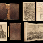 1685 Dutch History 1ed Netherlands Anglo-DUTCH Wars FORTS Bos East India Co RARE