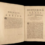1685 Dutch History 1ed Netherlands Anglo-DUTCH Wars FORTS Bos East India Co RARE
