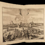 1685 Dutch History 1ed Netherlands Anglo-DUTCH Wars FORTS Bos East India Co RARE