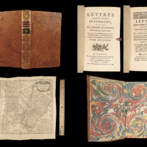 1781 Jesuit PARAGUAY Voyages Missions Guarani Brazil Argentina MAP Edifiantes