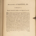 1762 FAMOUS ART Walpole Anecdotes of Painting in England Holbein Rubens 2in1