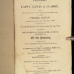 1809 Lewis & Clark Expedition 1st ed Travels Missouri Sioux INDIANS Americana