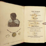 1830 AFRICA by Shoberl Illustrated Costumes Moors of Zahara SLAVERY