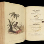 1830 AFRICA by Shoberl Illustrated Costumes Moors of Zahara SLAVERY