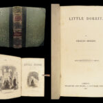 1857 Charles Dickens 1st/1st Little Dorrit Social Classes Marshalsea Rigaud RARE