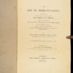 1838 Deer HUNTING 1ed Scottish Art of Deerstalking Scrope Sport Atholl Scotland
