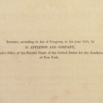 1865 CIVIL WAR 1ed Military Naval History NAVY Gettysburg Tenney MAPS Railroad