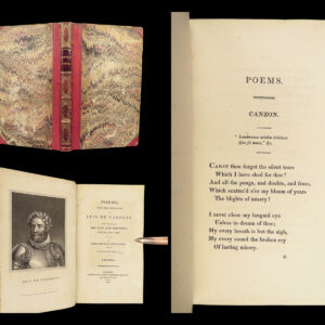 1824 The Lusiad de Camoes Portuguese VOYAGES & Os Lusiadas Comoens ENGLISH