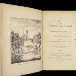 1849 Boston Massacre Samuel Adams MAP England Townshend Acts Soldier Americana