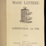 1890 Magic Lantern Construction Hollywood Film Movies precursor Photography