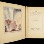 1924 DETMOLD SIGNED Art Arabian Nights 1001 Nights Sinbad Ali Baba Aladdin RARE