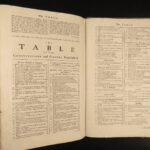 1766 ENORMOUS Bible Common Prayer Church of England Psalms Oxford Mark Baskett