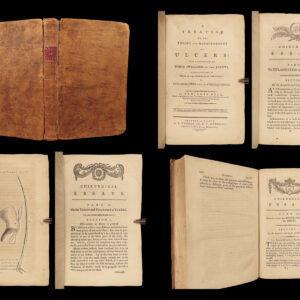 1791 Boston USA Medicine 1ed Benjamin Bell ULCERS Inflammation Gangrene Sores