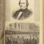 1865 Civil War & Abe LINCOLN Assassination Sherman March Illustrated London News