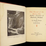 1902 SHERLOCK HOLMES 1ed Hound of the Baskervilles Arthur Conan Doyle Mystery