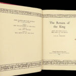 1955 Lord of the Rings 1ed 1st printing! Return of the King JRR Tolkien Fantasy