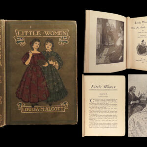 1911 Little Women by Louisa May Alcott CLASSIC Alice Barber Stephens ART Rare