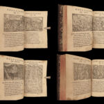 1574 INCREDIBLE Simeoni 367 Bible WOODCUTS Old/New Testament Illustration Venice