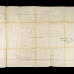1867 Canals & Railroad Engineering PANAMA Canal ENORMOUS MAPS South America
