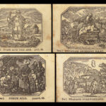 1834 1st/1st TINY BIBLE Illustrated Children’s Bible Stories Miniature Christian