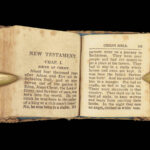 1834 1st/1st TINY BIBLE Illustrated Children’s Bible Stories Miniature Christian