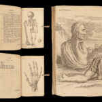 1763 SURGERY Cheselden Human Anatomy Medicine Skeleton Bones Illustrated English