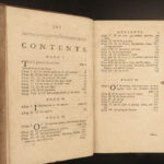 1763 SURGERY Cheselden Human Anatomy Medicine Skeleton Bones Illustrated English