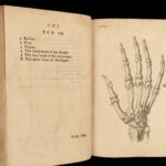 1763 SURGERY Cheselden Human Anatomy Medicine Skeleton Bones Illustrated English