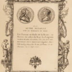 1748 Medals & Coins of King Louis XV of France Numismatics Medailles FOLIO