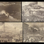 1865 History of CIVIL WAR 1ed Smucker Illustrated Battle Scenes Portraits Maps