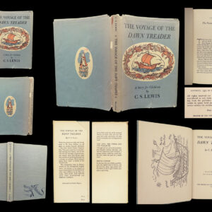 1952 Chronicles of NARNIA 1ed/1st The Voyage of Dawn Treader CS Lewis Fantasy