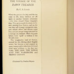 1952 Chronicles of NARNIA 1ed/1st The Voyage of Dawn Treader CS Lewis Fantasy
