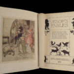 1912 Aesop Fables 1ed Arthur Rackham Illustrated Esoteric Occult Fairy Tales ART