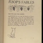1912 Aesop Fables 1ed Arthur Rackham Illustrated Esoteric Occult Fairy Tales ART