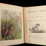 1876 Grimm’s Fairy Tales GRIMM Cinderella Rapunzel Frog Prince Red-Cap Snow White