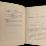 1866 Jefferson Davis 1ed Prison Life Civil War Slavery Confederate President CSA