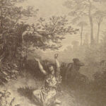 1884 Atala by Chateaubriand Gustave DORÉ Art Illustrated Native American Indians