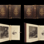 1862 Portrait Gallery Illustrated Lincoln Grant Bronte Dickens Washington 2v SET