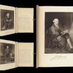 1862 Portrait Gallery Illustrated Lincoln Grant Bronte Dickens Washington 2v SET