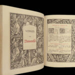 1875 STUNNING Catholic Book of Hours Illustrated Gusman & Queyroy ART Binding