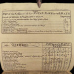 1753 Rider’s British Merlin 1ed Astrology Almanac Weather England ARMY Navy