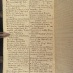 1753 Rider’s British Merlin 1ed Astrology Almanac Weather England ARMY Navy