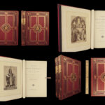 1886 EXQUISITE Portraits Gunpowder Plot Elizabeth George Washington Scotland 2v