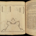 1756 Fortification FORTS Military Mathematics TOULON Fort J. Muller Illustrated