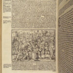 1575 JOSEPHUS Antiquities Jews Jewish War Bible Woodcuts Judaica Renaissance ART