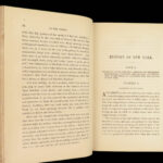1859 Washington Irving Works Christopher Columbus Mahomet Alhambra 16v Leather