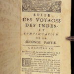 1724 Tavernier VOYAGES Persia India Golconda DIAMONDS Bezoar Batavia Surat RARE