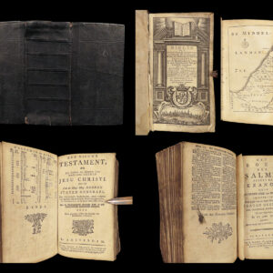 1768 Dutch Holy BIBLE Dordrecht Netherlands Biblia Psalms of David MUSIC Dort RARE