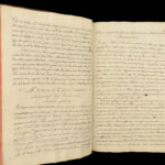 1750 RARE Handwritten Manuscript by JESUIT Claude Judde Rouen France Meditations