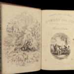 1848 Charles Dickens 1ed Dombey & Son English Literature Illustrated Phiz ART